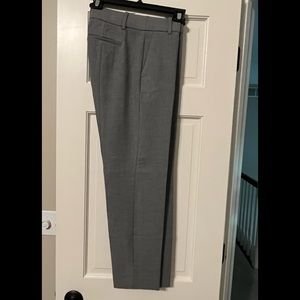 J Crew grey ankle dress pants.  Size 6.  NWT.